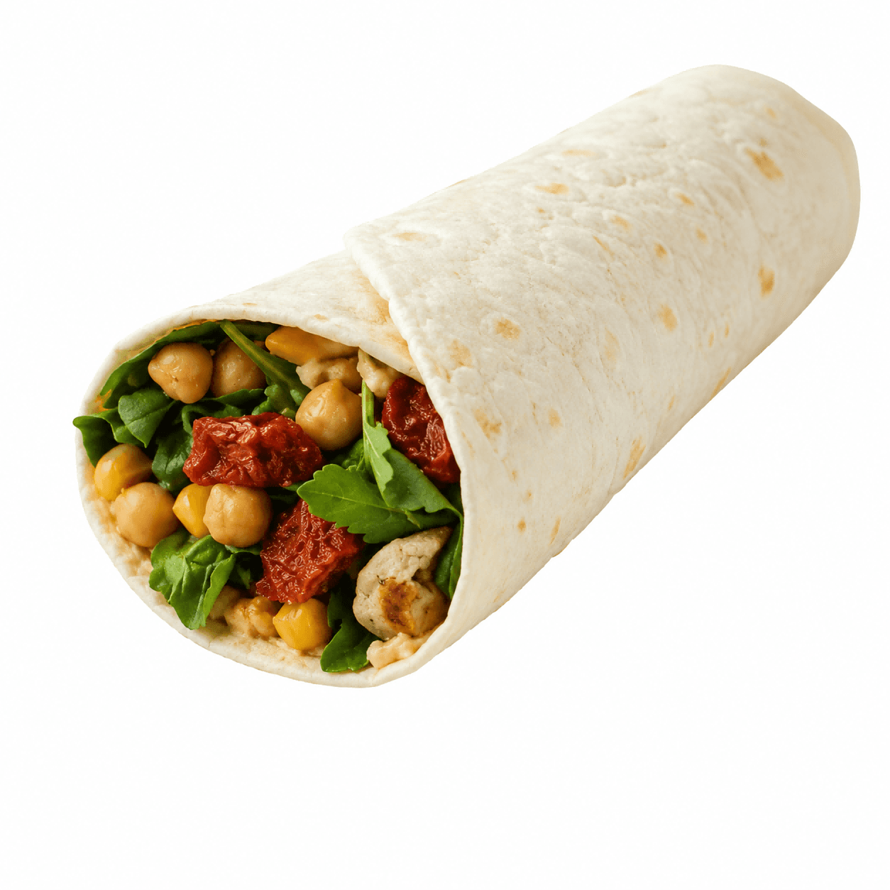 Vegatarische wrap