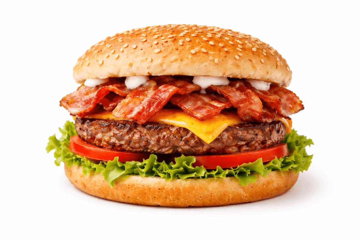 Nr3. Bacon Burger Menu