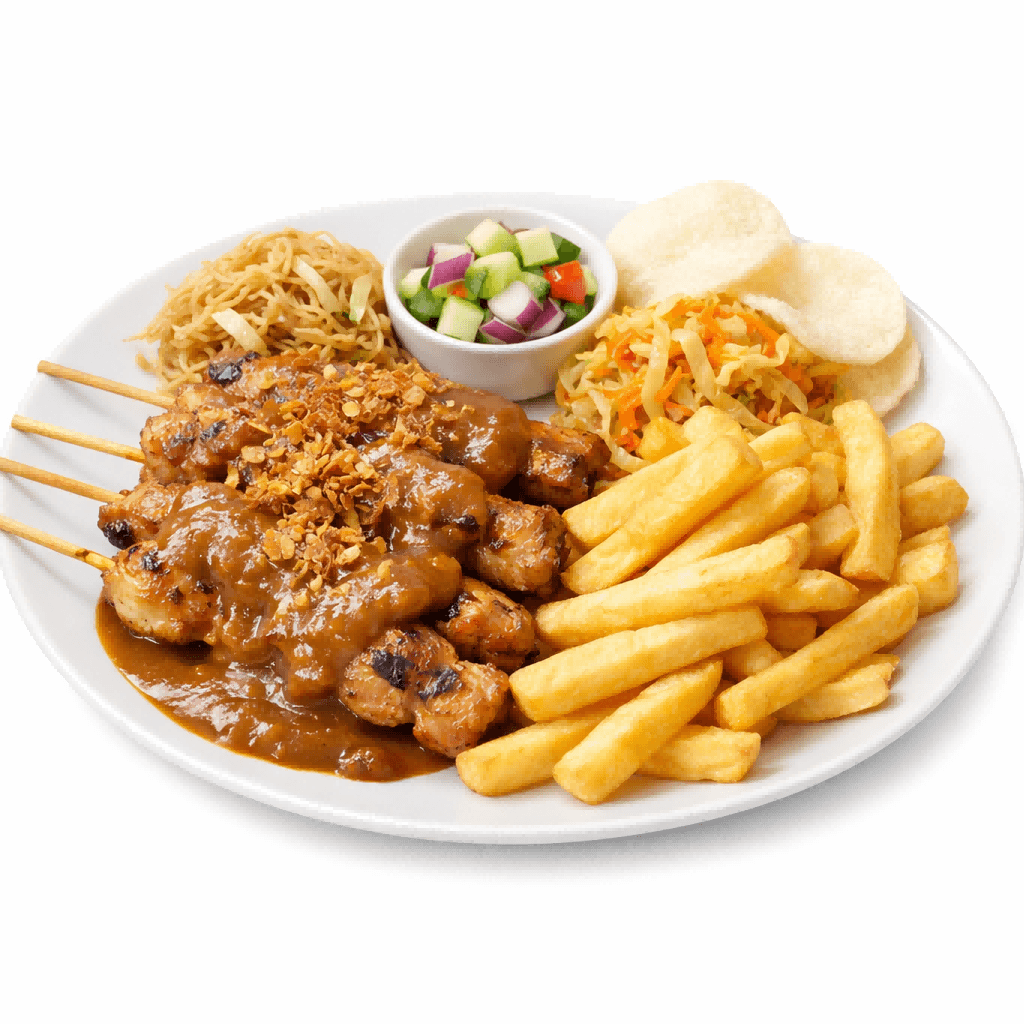 Saté van de Haas Menu