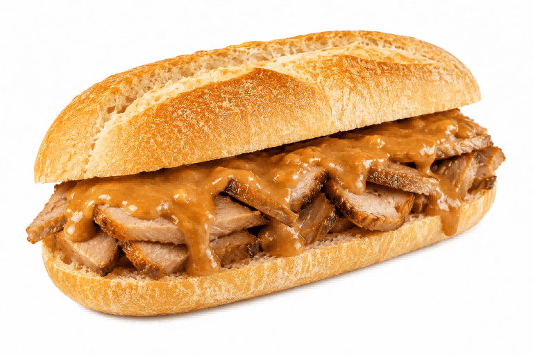 Stokbroodje Warm Vlees
